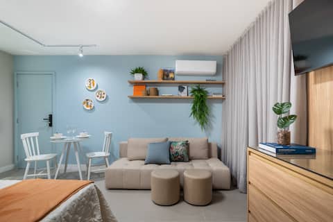 Airbnb em destaque: Ondina Studio - the best location in Salvador em Salvador