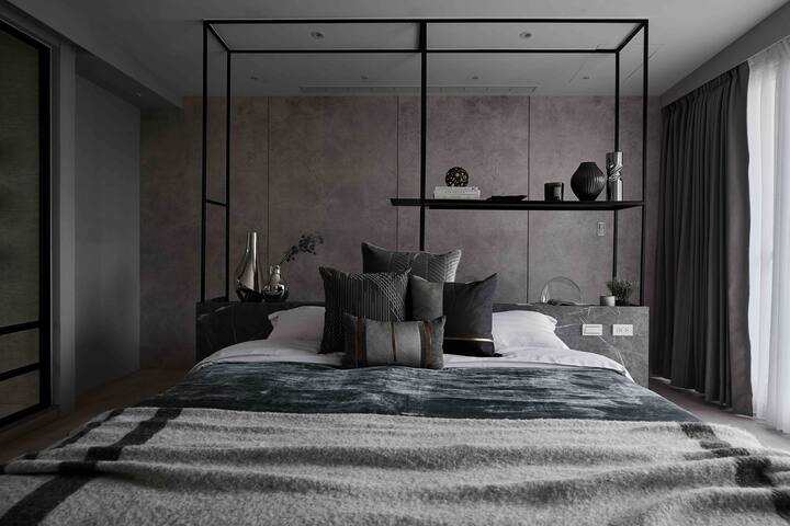 T5時尚優雅8-10人房/電梯/三房三衛/誠品/中山站/台北車站10分鐘 gallery image 4