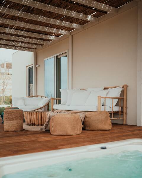 Villetta Minutolo: relaxation, pool, jacuzzi.