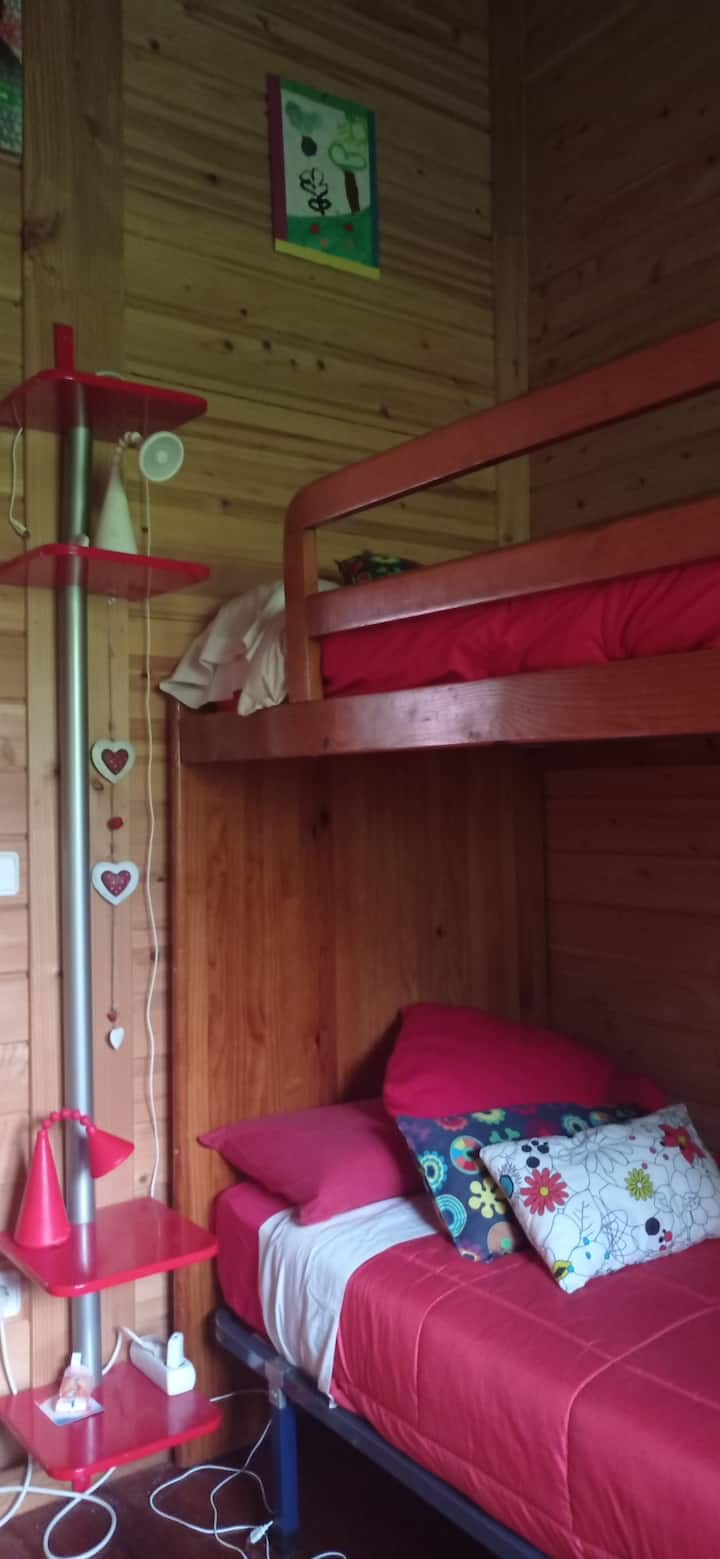 ห้องที่มีเตียงสองชั้น 