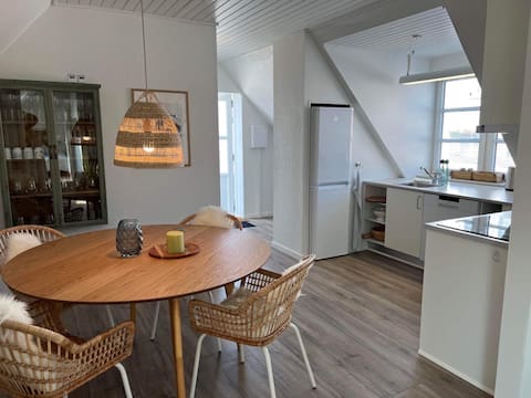 Successful Airbnb property: North Sea apartment with a view of the dunes in Hjørring