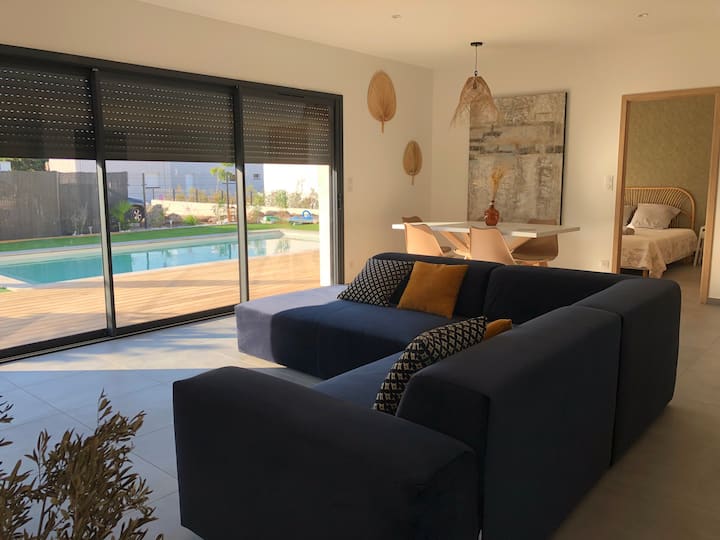 Villa Neuve Avec Piscine - Corse-du-Sud