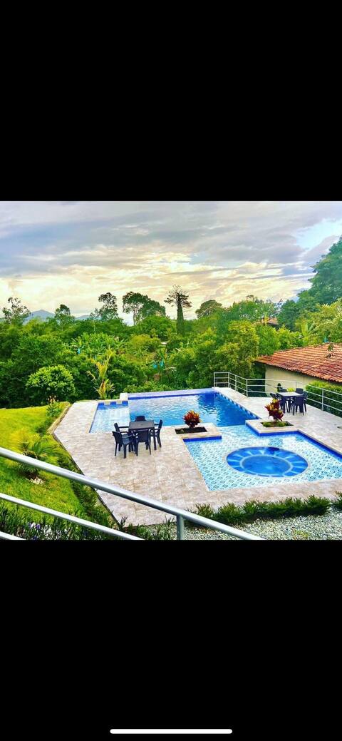 Country House with a Pool and Jacuzzi