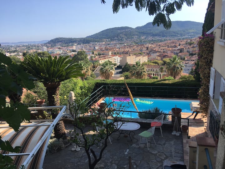 Rdc Villa, Paradis, Calme, Vue Exceptionnelle. - Carqueiranne
