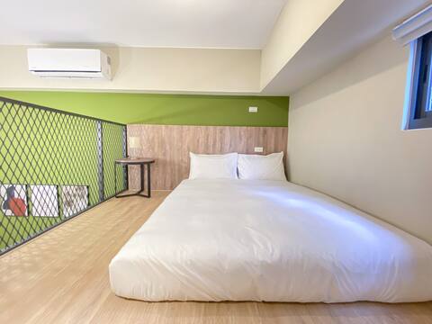1D2 "Do you want something different?For this! "· Double room with washing machine in the middle flo