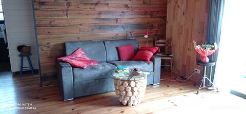 Welcoming chalet with free parking on premises
