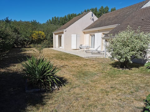 Nice house 300 m from the beach