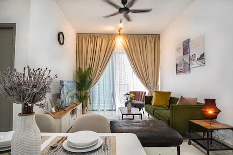 【Astoria Ampamg】Lovely 2+1 Bdrs+Balcony｜KLCC 5KM