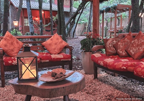 Imóvel de sucesso: Romantic Getaway in the Serra Chalés MoradadosSonhos em Brumadinho