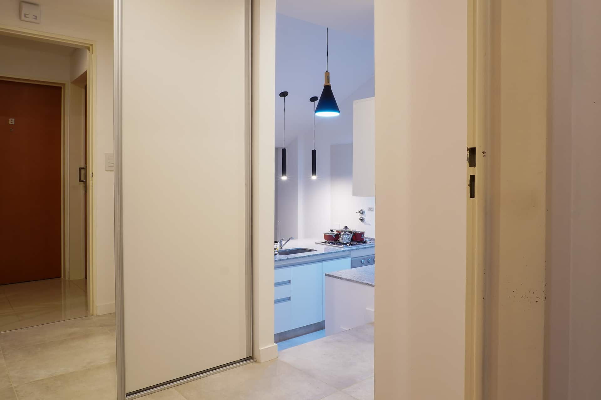 Studio apartment with balcony in Villa del Parque