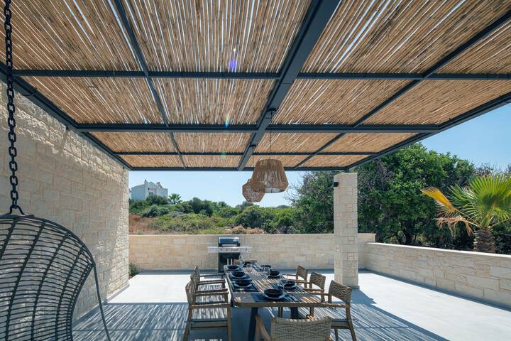 Ikritis Villa IΙI – 1,2Km to beach, 40m2 pool! gallery image 4