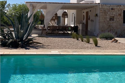 Villa with private pool in untouched nature