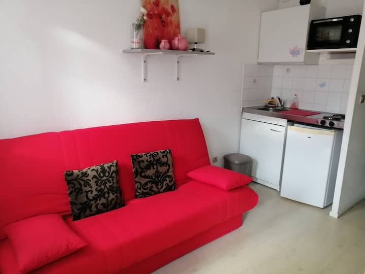 Studio Curiste 4° é Avec Balcon  Lamalou Les Bains - Lamalou-les-Bains