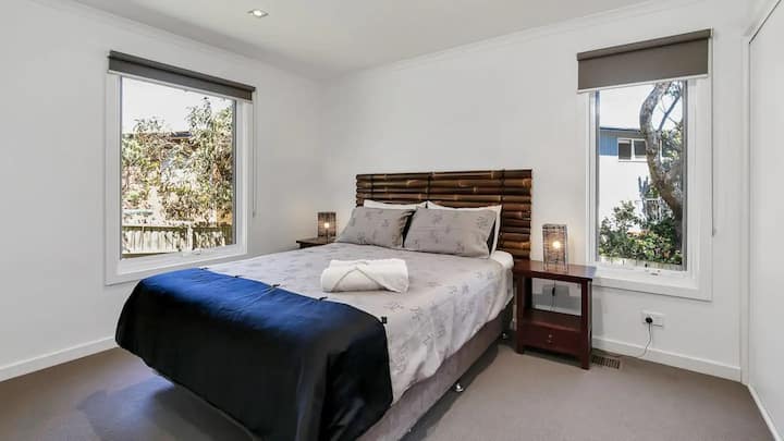 Comfortabel queensize bed