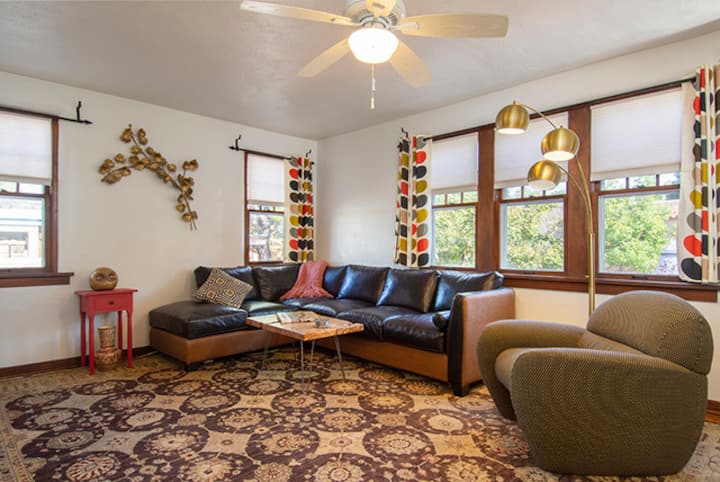 Central Cozy, Stylish Adobe: Safe, Quiet Walkable - Santa Fe, NM