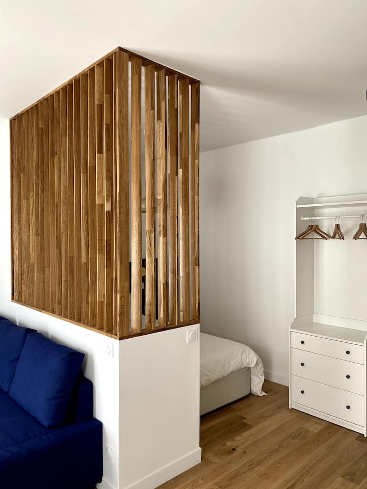 Pogled na spavaonicu i spremište