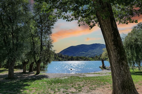 Three-room apartment Lake view 6 beds Wifi checkin24h