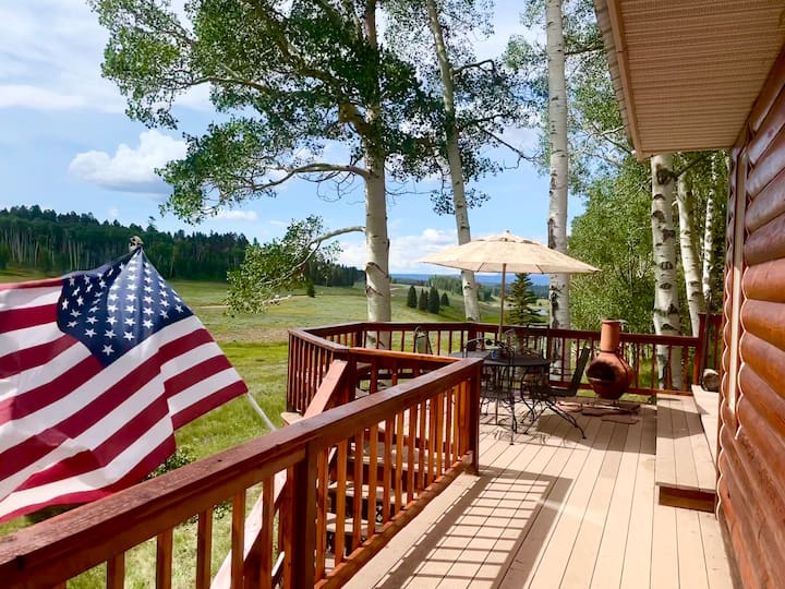 Le sanctuaire d�Arrowhead ! Immense terrasse et vues incroyables