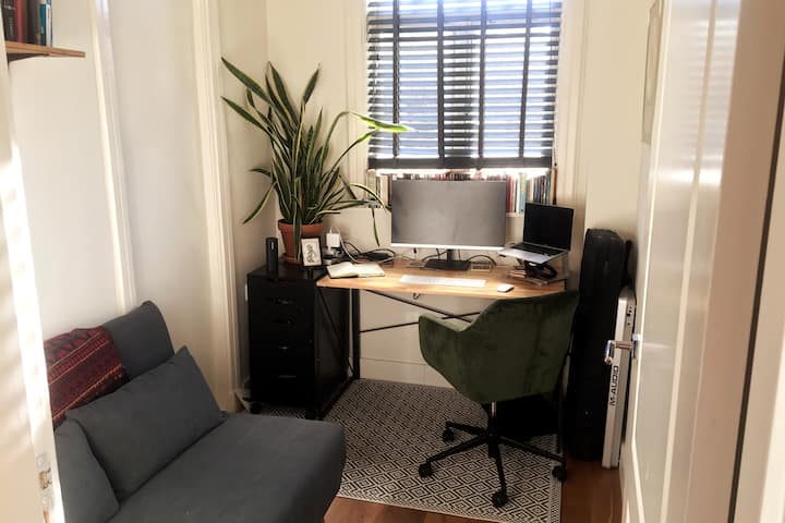 家庭办公室；2号卧室的备用设置