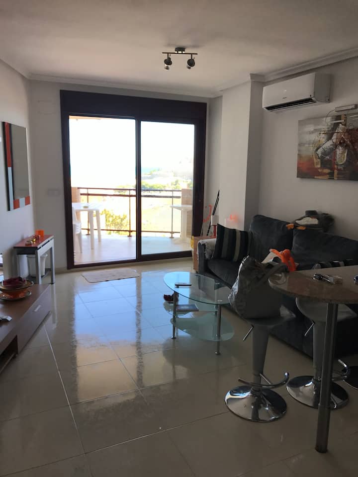Bel Appartement Face à La Mer Et Château - Peniscola