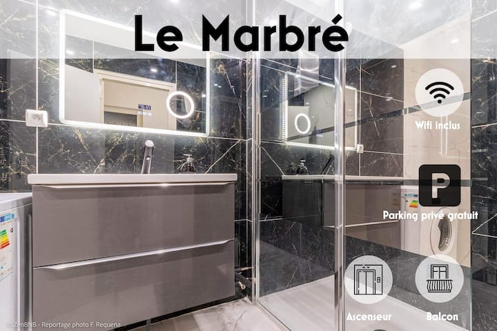 apartment hotel VIP le marbré design 60 m 2