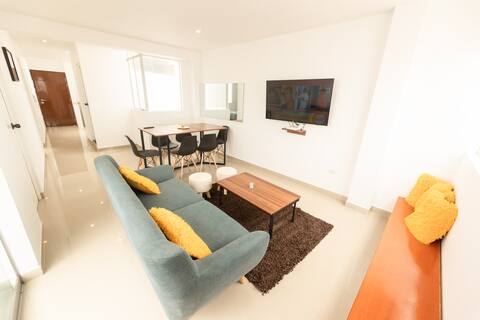 Cozy apartment with a terrace in Barranca