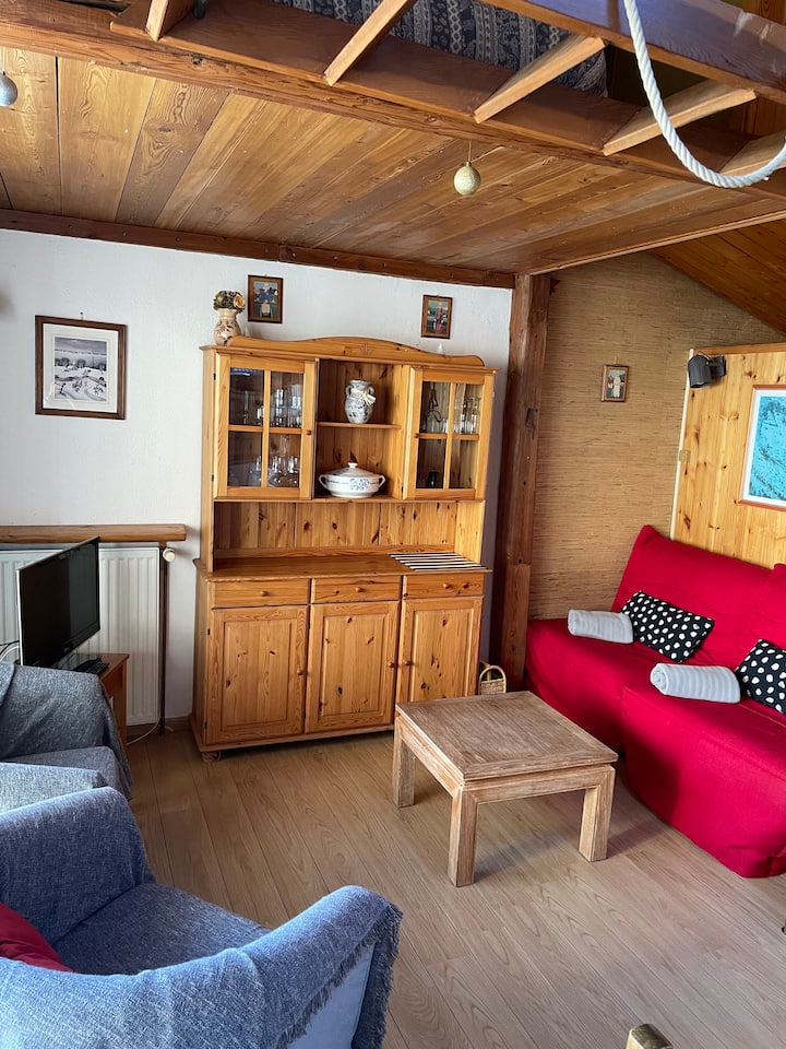 Studio Cosy Avec Vue Sur La Montagne . - Montgenèvre