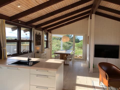 The beach house 250 meters from the North Sea.