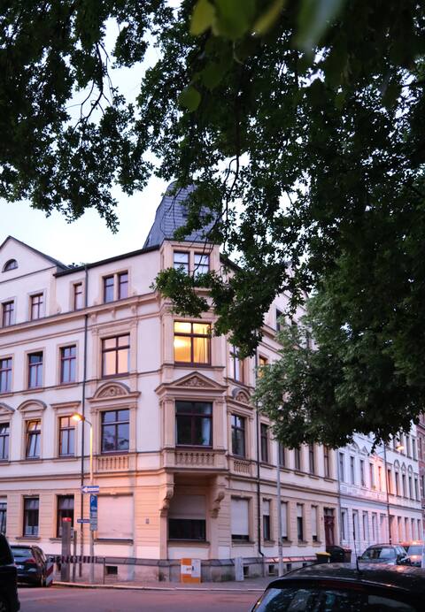 Chic apartment in Zwickau right on Römerplatz