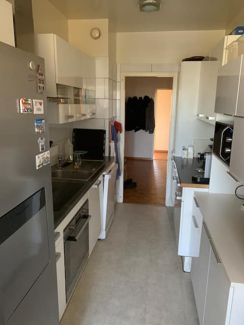 The large Saconnex close to the airport and train station