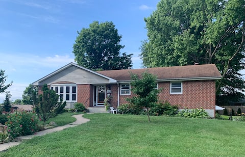 Two bedroom home with beautiful pond view.