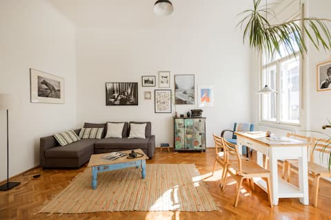Spacious Designer Home in Budapest's 7th District