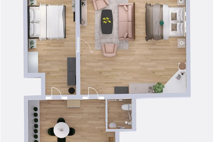 B8 - Large Apartment In Central Sibiu - Sibiu