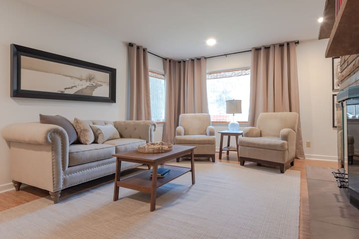 Bright Open Mid-century Modern Home Near Hospitals - Sioux Falls, SD