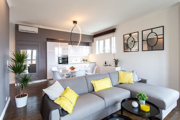 Suite Marie-claire Vue Mer Balcony/ac/5mins Port - Villefranche-sur-Mer
