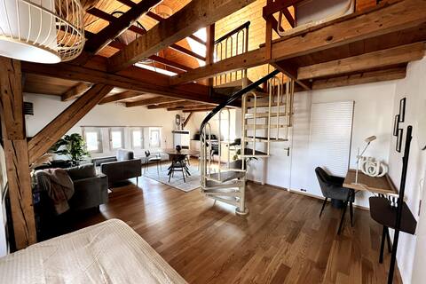 Feel-good loft Wilma lake proximity