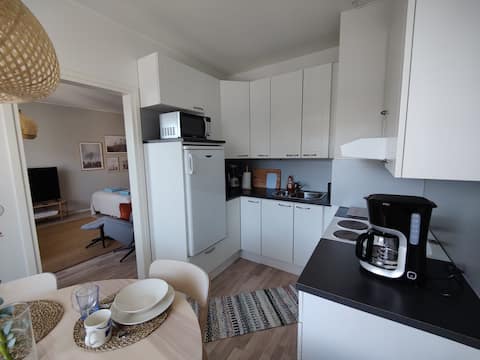 Top performing Airbnb: Spacious quiet studio in the city center in Hämeenlinna