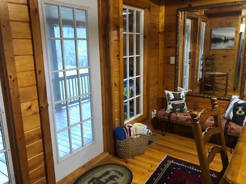 Top Airbnb: Cozy Creek Cabin w/Hot tub in Epworth