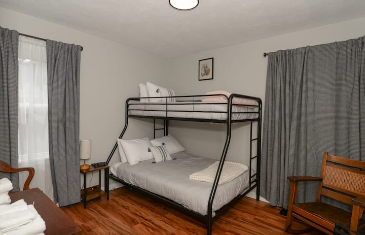 Bunkbed
Perfect for families or groups, the bunkbed offers a playful and practical sleeping arrangement. Whether it's for kids or friends, it’s a cozy spot to rest and recharge after a day of adventure.