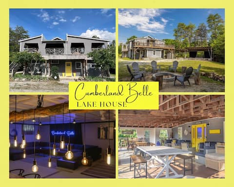 Cumberland Belle Lakehouse 9bedroom,20bed,7bath