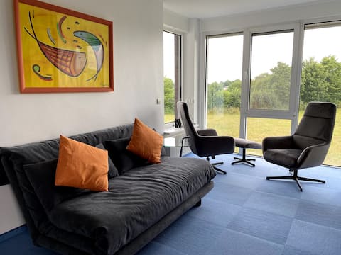 Top Airbnb: Magical golf course apartment with sea view in Hohenkirchen
