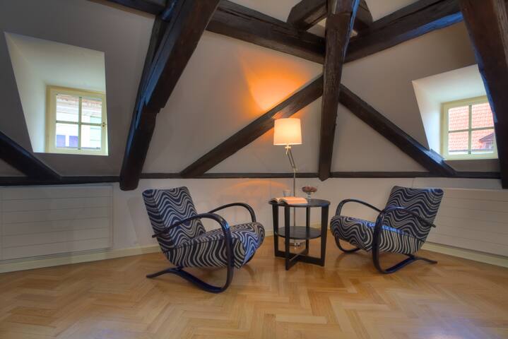 U Kapra Apartments – Old Town Attic gallery image 3