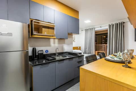 Top Airbnb: Apartament A in front of Vila Madalena Subway in Pinheiros