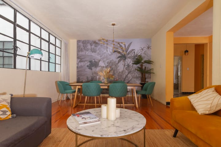 204 Beautiful spacious 2BR/2B Polanco´s best area