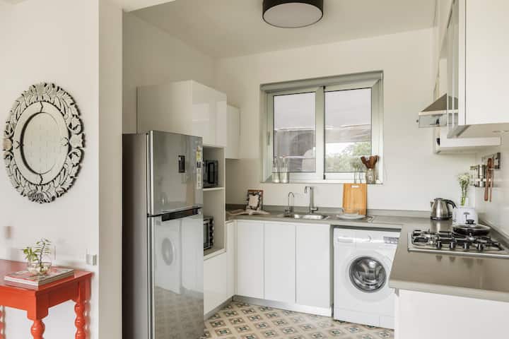 Fully equipped kitchen