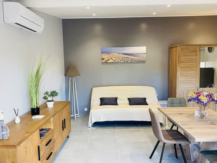 Appartement Indépendant Dans Propriété Sécurisée - Gujan-Mestras