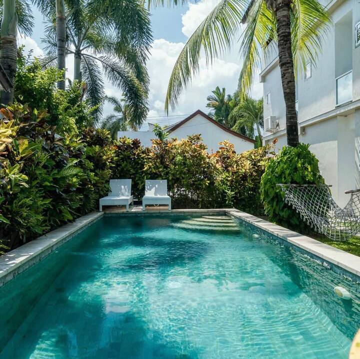 Cozy 1BR 50 OFF Monthly with Pool Canggu Black Vacation homes for