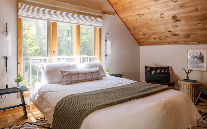 Primary suite on the second floor