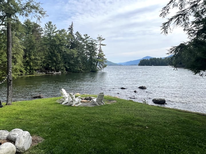 Lake life! Lakefront Cottage In Bolton Landing Cottages for Rent in