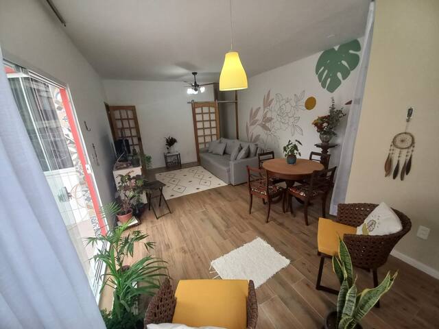 Cobertura maravilhosa com vista para o Cristo